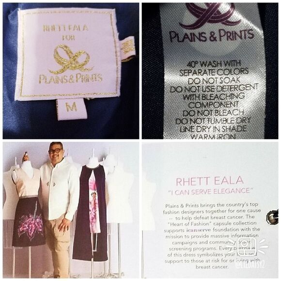 Plains and Prints💕 Designer Dress - Picture 7 of 7